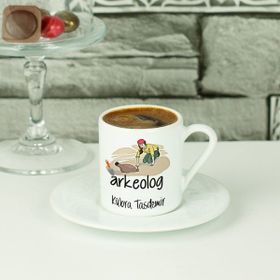 Hediyelen Arkeolog Kahve Fincanı