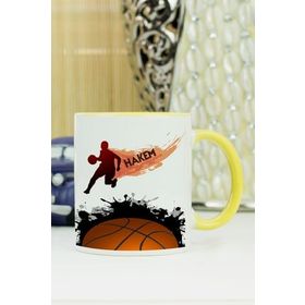 Hediyelen Basketbol Hakemi Sarı Kupa Bardak