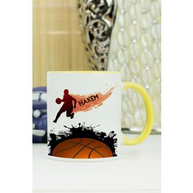 Hediyelen Basketbol Hakemi Sarı Kupa Bardak