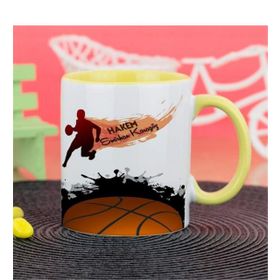 Hediyelen Basketbol Hakemi Sarı Kupa Bardak