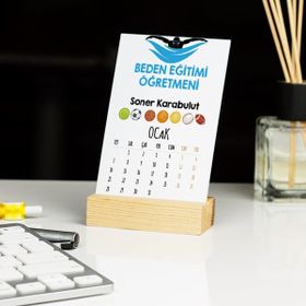 Hediyelen Beden Eğitimi Öğretmenine Hediye Yüzme Tasarım Duvar Saati