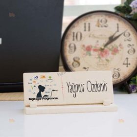 Hediyelen Bilgisayar Programcısı Taş İsimlik