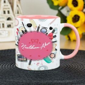 Hediyelen Blogger Pembe Kupa Bardak