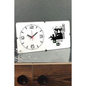 Hediyelen Breaking Bad Ahşap Masa Saati