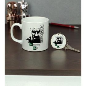 Hediyelen Breaking Bad Kupa Bardak ve Anahtarlık Set