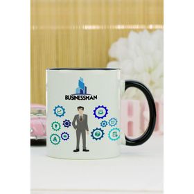 Hediyelen Businessman Siyah Kupa Bardak