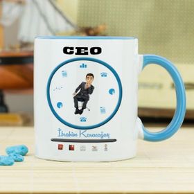 Hediyelen Ceo Mavi Kupa Bardak