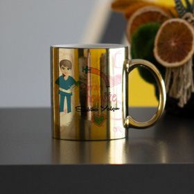 Hediyelen Cerrahi Hemşireye Hediye Sihirli Kupa Bardak
