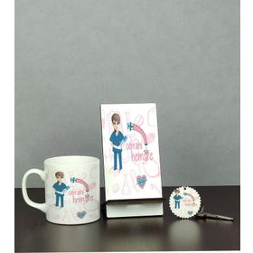 Hediyelen Cerrahi Hemşireye Hediye Üçlü Set (Kupa + Telefon Standı + Anahtarlık)
