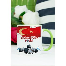 Hediyelen Çevik Kuvvet Polisi Duvar Saati