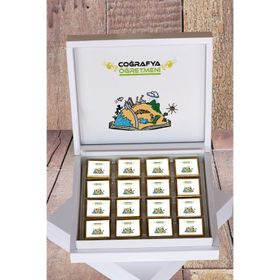 Hediyelen Coğrafya Öğretmeni Hediyelik Çikolata