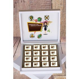 Hediyelen Coğrafya Öğretmeni Hediyelik Çikolata