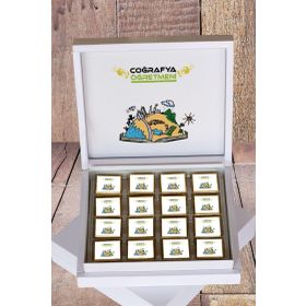 Hediyelen Coğrafya Öğretmeni Hediyelik Çikolata