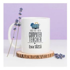 Hediyelen Computer Teacher Sihirli Kupa Bardak