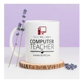 Hediyelen Computer Teacher Sihirli Kupa Bardak