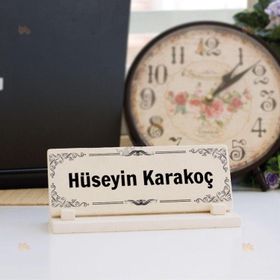 Hediyelen Dekoratif Taş İsimlik 6
