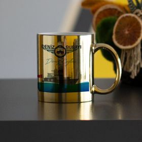 Hediyelen Deniz Subayı Gold Kupa Bardak