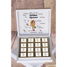 Hediyelen Din Kültürü Öğretmeni Hediyelik Çikolata