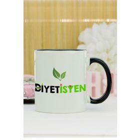 Hediyelen Diyetisyen Siyah Kupa Bardak
