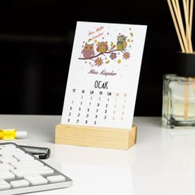 Hediyelen Doğum Günü Baykuş Tasarım Duvar Saati