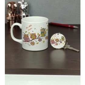 Hediyelen Doğum Günü Hediyesi Kupa Bardak ve Anahtarlık Set