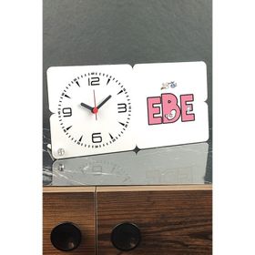 Hediyelen Ebe 001 Ahşap Masa Saati