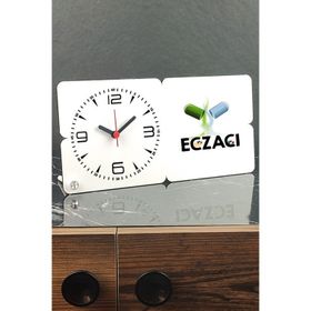 Hediyelen Eczacı 002 Ahşap Masa Saati