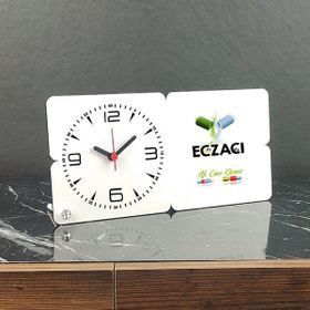 Hediyelen Eczacı 002 Ahşap Masa Saati