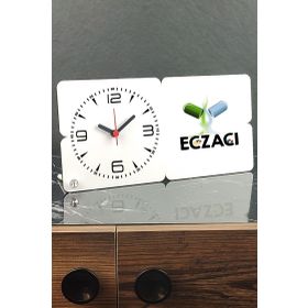 Hediyelen Eczacı 002 Ahşap Masa Saati