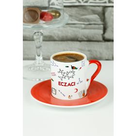 Hediyelen Eczacı Kırmızı Kupa Bardak