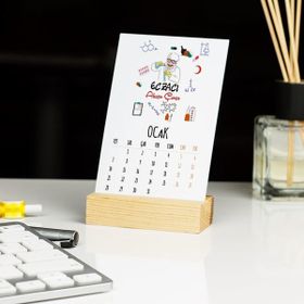 Hediyelen Eczacı Kırmızı Tasarım Duvar Saati