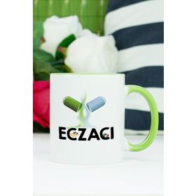 Hediyelen Eczacı Yeşil Kupa Bardak