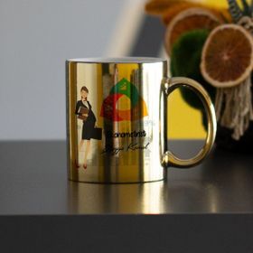 Hediyelen Ekonometrist Sarı Kupa Bardak
