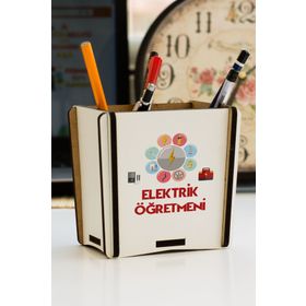 Hediyelen Elektrik Öğretmeni Duvar Saati