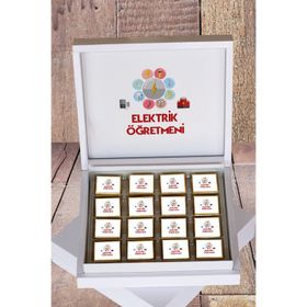 Hediyelen Elektrik Öğretmeni Hediyelik Çikolata