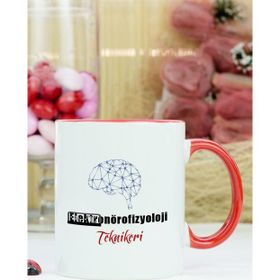 Hediyelen Elektronörofizyoloji Teknikeri Kırmızı Kupa Bardak