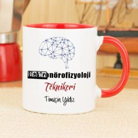Hediyelen Elektronörofizyoloji Teknikeri Kırmızı Kupa Bardak