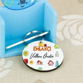 Hediyelen Emlakçı Duvar Saati