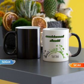 Hediyelen Enerji Sistemleri Mühendisi Sihirli Kupa Bardak
