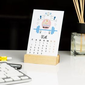 Hediyelen Fitness Eğitmeni Duvar Saati
