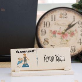 Hediyelen Fizyoterapist Erkek Figür Taş İsimlik