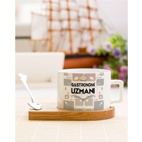 Hediyelen Gastronomi Uzmanı Çay Kahve Fincanı