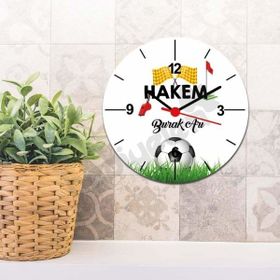 Hediyelen Hakem Duvar Saati