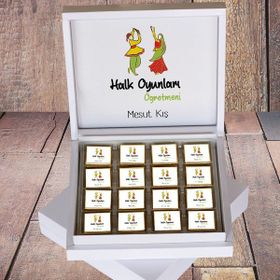 Hediyelen Halk Oyunları Öğretmeni Hediyelik Çikolata