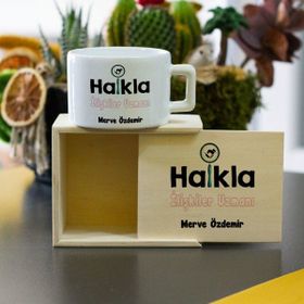 Hediyelen Halkla Ilişkiler Uzmanı Çay Kahve Fincanı