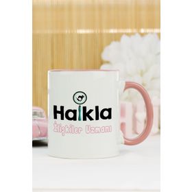 Hediyelen Halkla İlişkiler Uzmanı Pembe Kupa Bardak