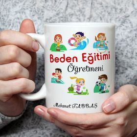 Hediyelen HDYLN24BEDEN Beden Eğtimi Öğretmeni Kupa Bardak