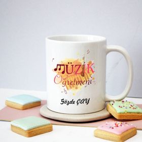 Hediyelen HDYLN344MUZIK Müzik Öğretmeni Kupa Bardak