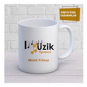 Hediyelen HDYLN344MUZIK Müzik Öğretmeni Kupa Bardak