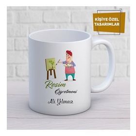 Hediyelen HDYLN600RESIM Resim Öğretmeni Kupa Bardak